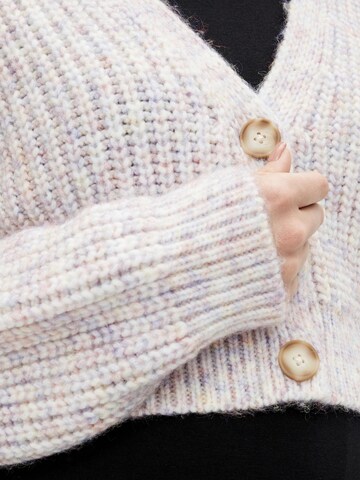 MAMALICIOUS Knit Cardigan 'Sabine' in Beige