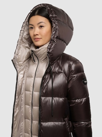 khujo Mantel 'Nashi' in Lila