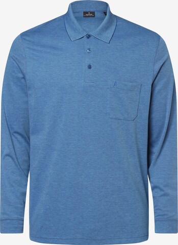 Ragman Shirt in Blauw: voorkant