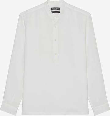 Marc O'Polo Button Up Shirt in White: front