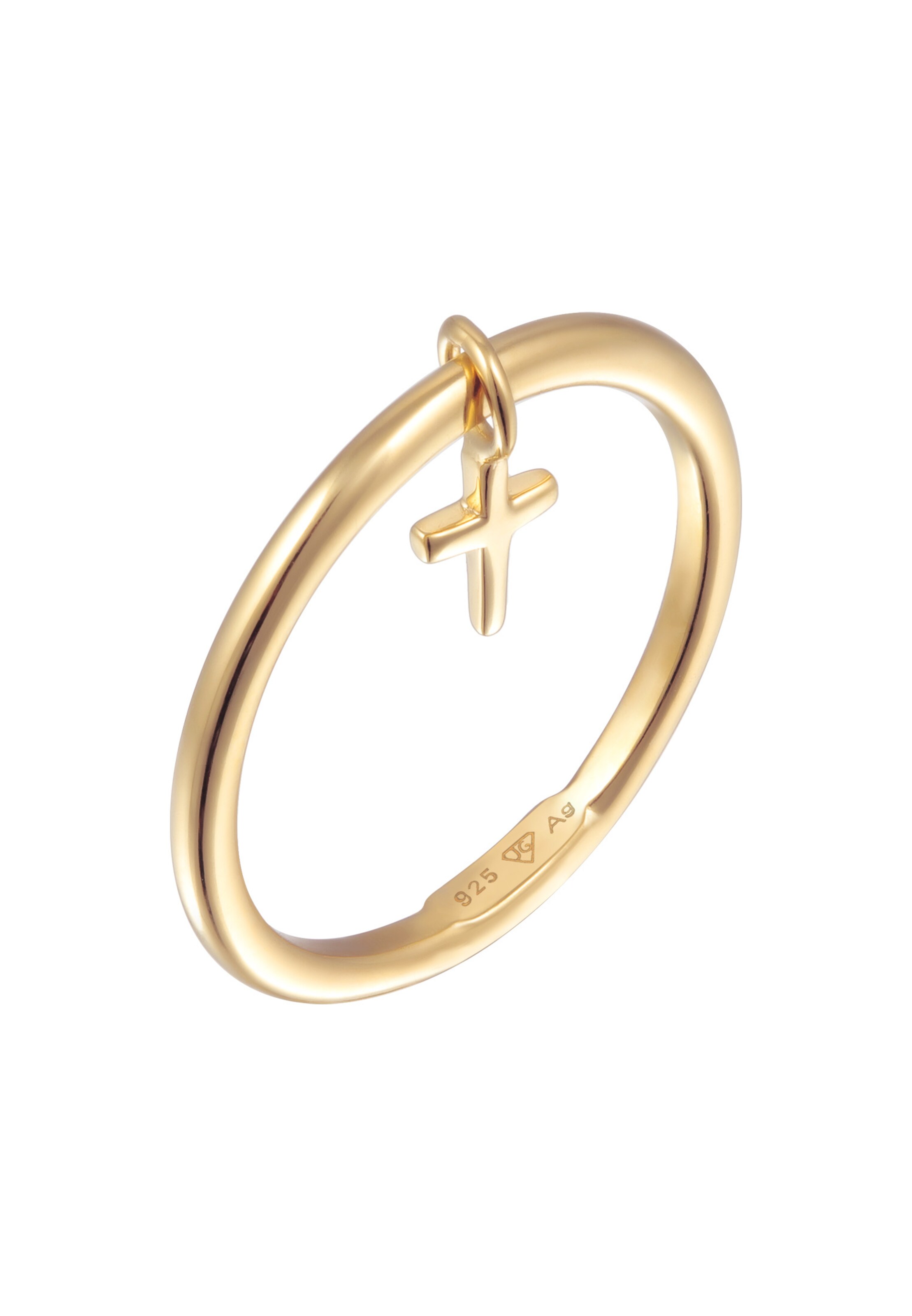 ELLI Ring in Goud: voorkant