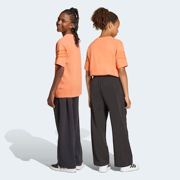 ADIDAS SPORTSWEAR Wide leg Workout Pants in Grey