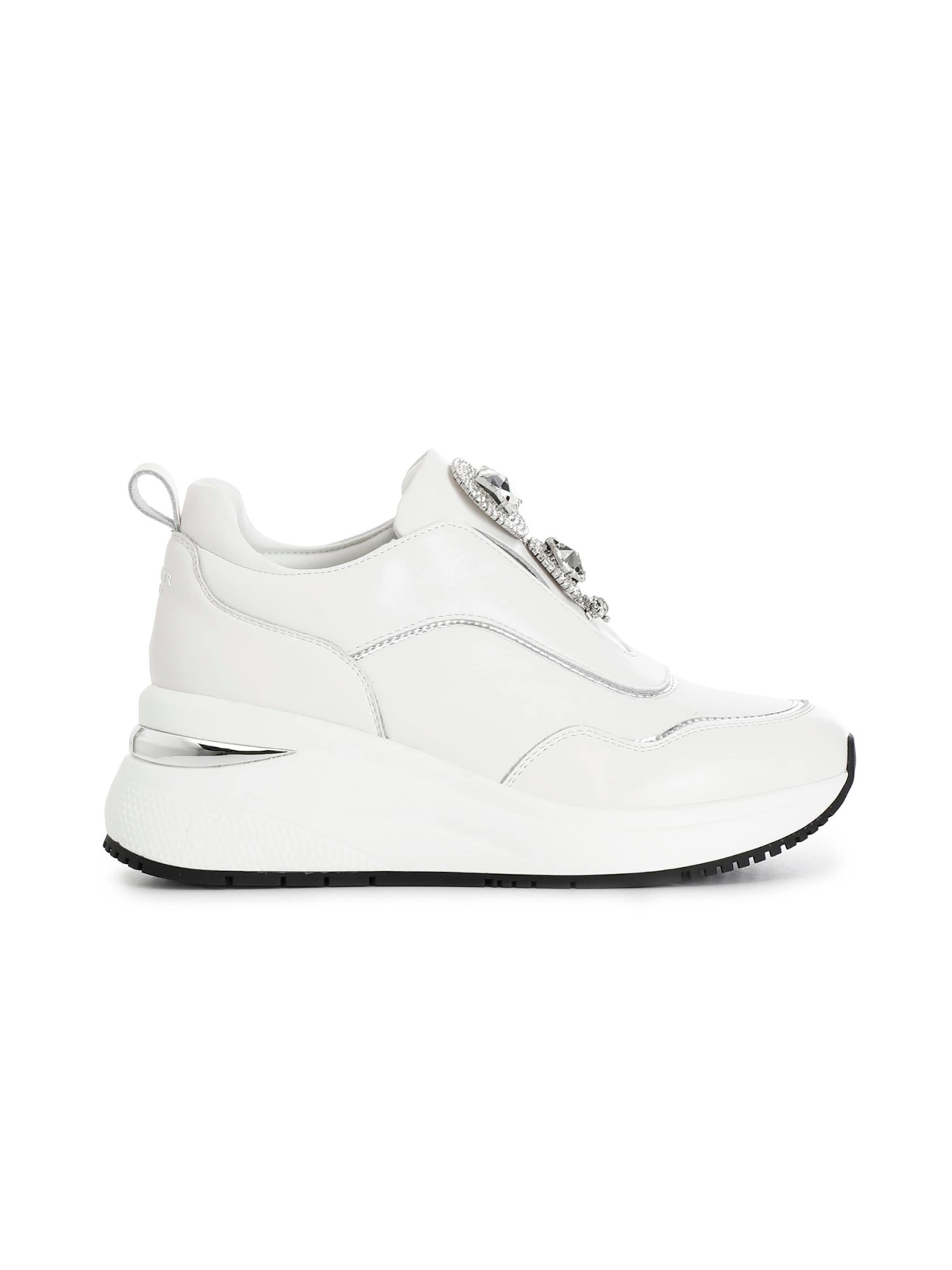 Baskets basses CAFè NOIR en blanc