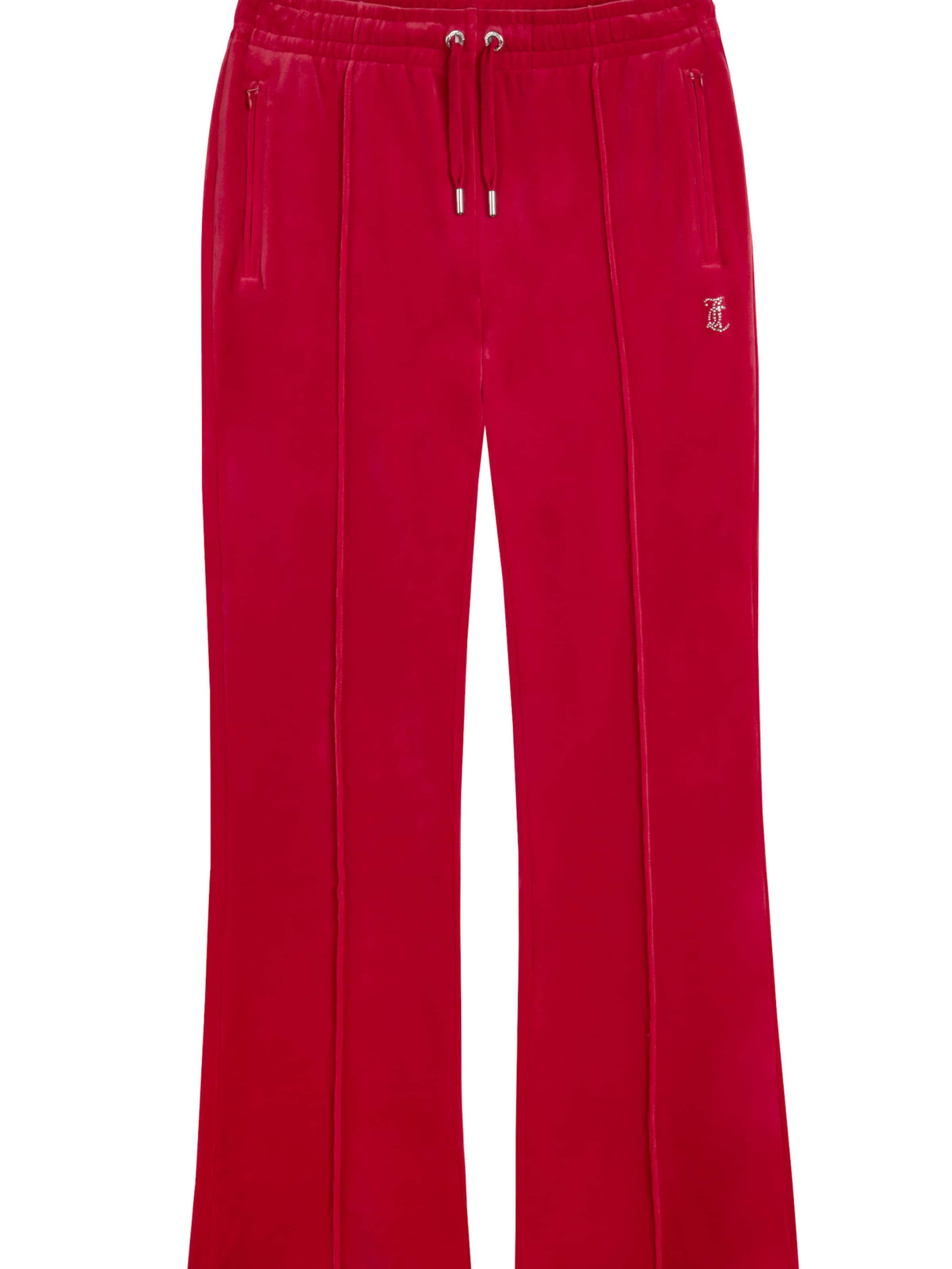Pantalon 'Tina' Juicy Couture en rouge : devant