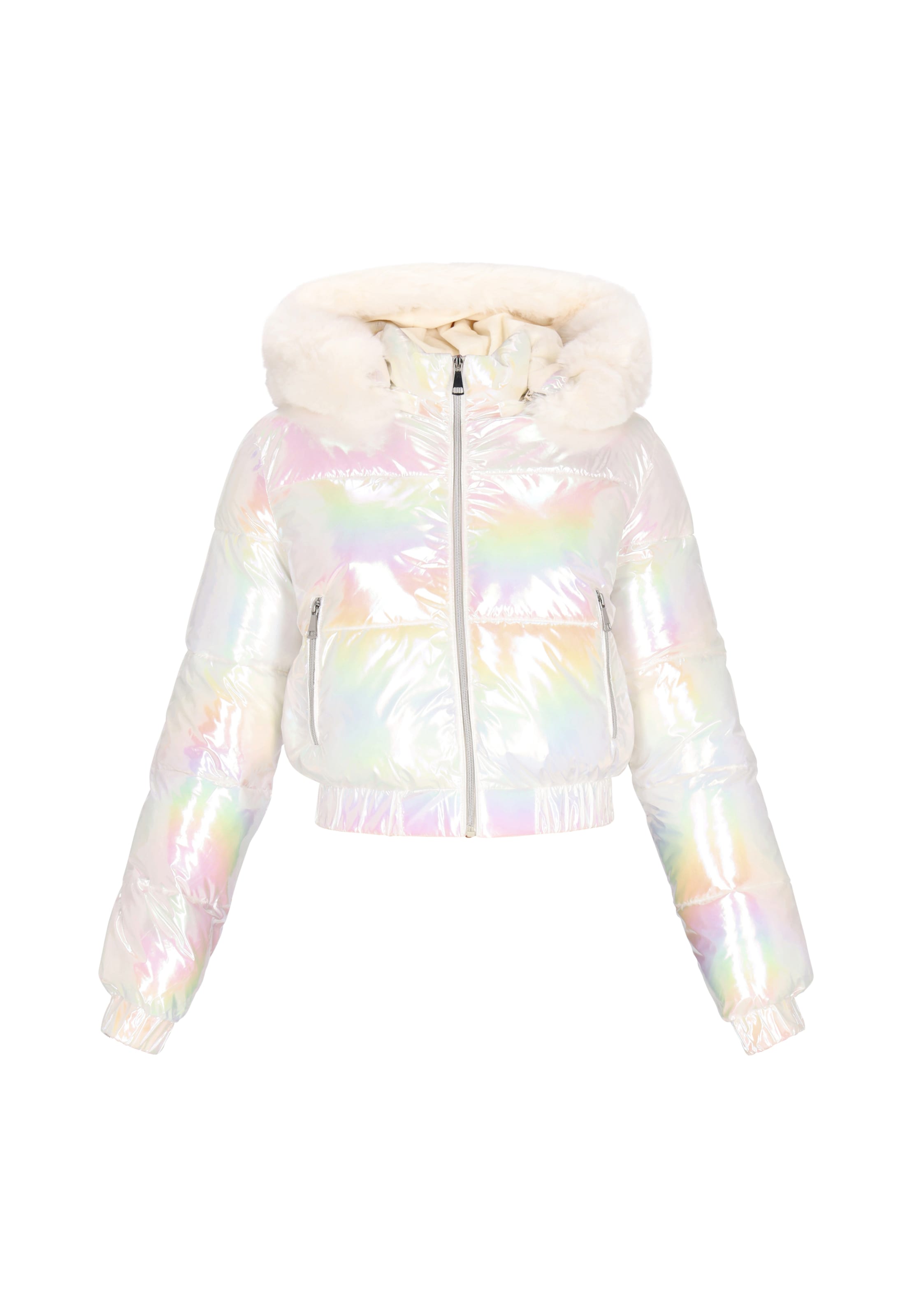 MYMO Jacke in Weiß: Vorderseite