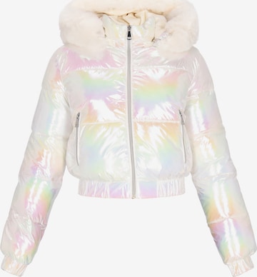 MYMO - Casaco de inverno em branco: frente