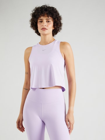 NIKE Sports top 'ONE CLASSIC' in Purple: front