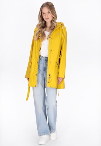 Schmuddelwedda - Abrigo funcional en amarillo