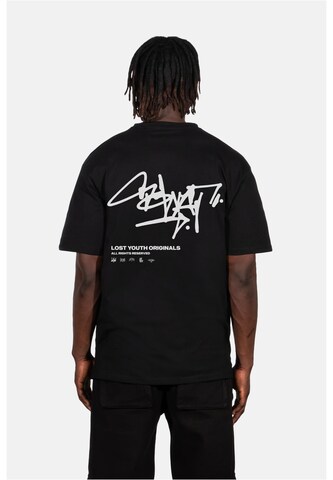 T-Shirt 'GRAFFITI' Lost Youth en noir