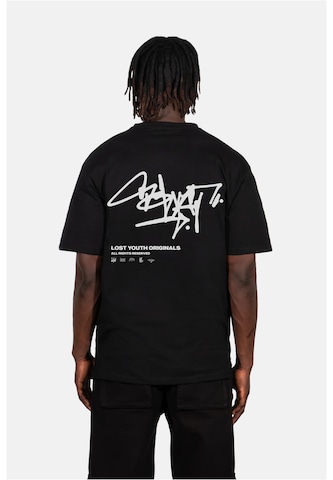 Lost Youth Shirt 'GRAFFITI' in Black