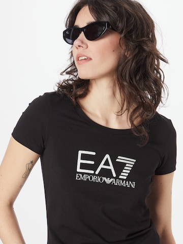 EA7 Emporio Armani - Camiseta en negro