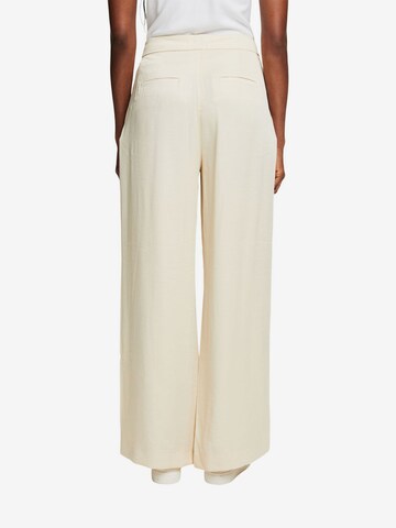 ESPRIT Wide leg Pants in Beige