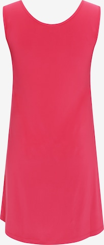 Yoek Dress ' Sleeveless ' in Pink