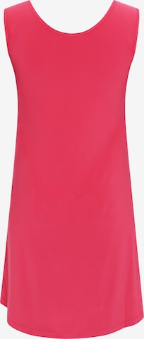 Robe ' Sleeveless ' Yoek en rose