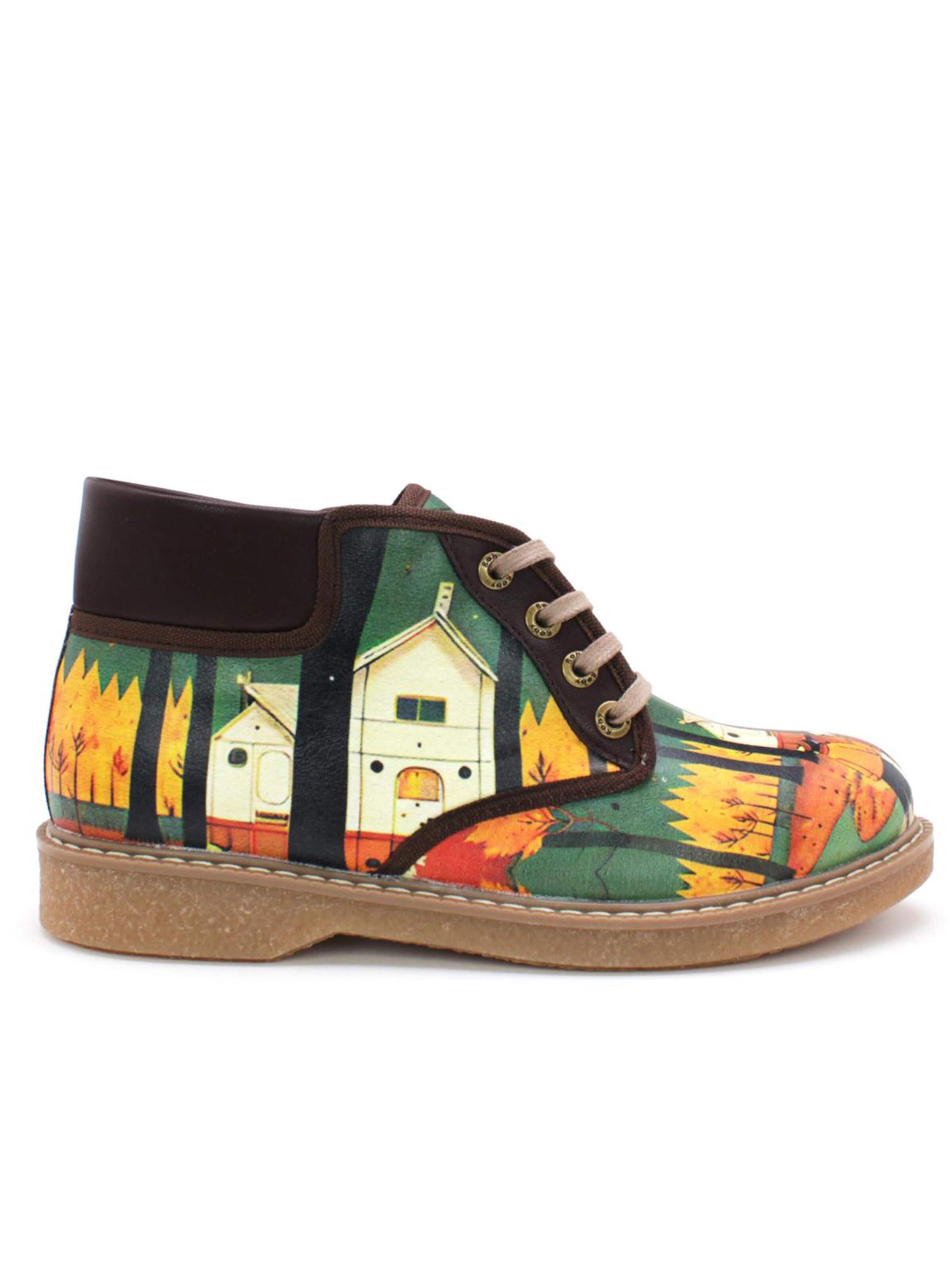 Goby Ankle Boots 'Goby lace up ankle shoes GKP101'‌‌‌‌‌‌‌‌‌‌ in Mischfarben: Vorderseite