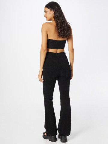 Nasty Gal Flared Hose in Schwarz