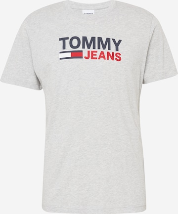 T-Shirt TOMMY HILFIGER en gris : devant