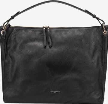 Borsa a spalla 'Borsa a Spalla Pelle Genuina Virginia Rhinè 40x33 cm' di Virginia Rhinè in nero: frontale