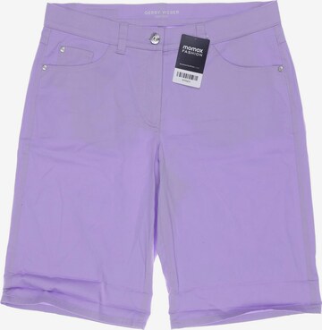 GERRY WEBER Shorts in M in Purple: front