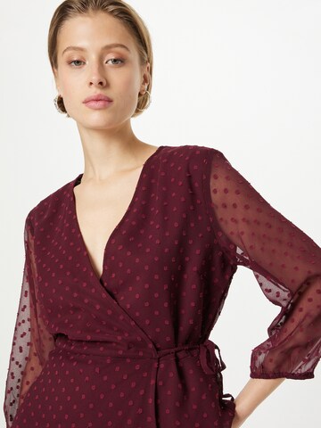 Camicia da donna 'EDEE' di VILA in rosso