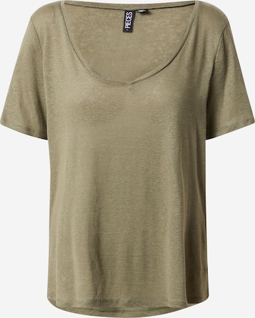 PIECES - Camiseta 'Phoebe' en verde: frente
