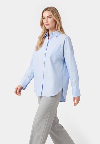 usha WHITE LABEL - Blusa en azul: frente