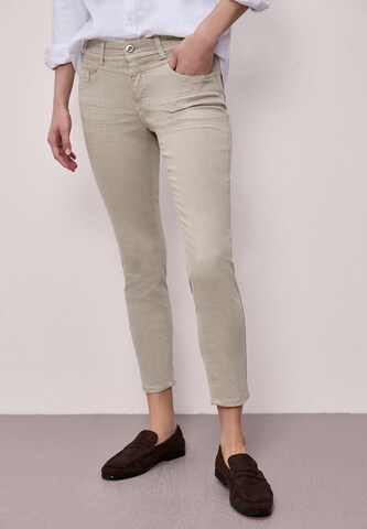 STREET ONE Slim fit Jeans in Beige