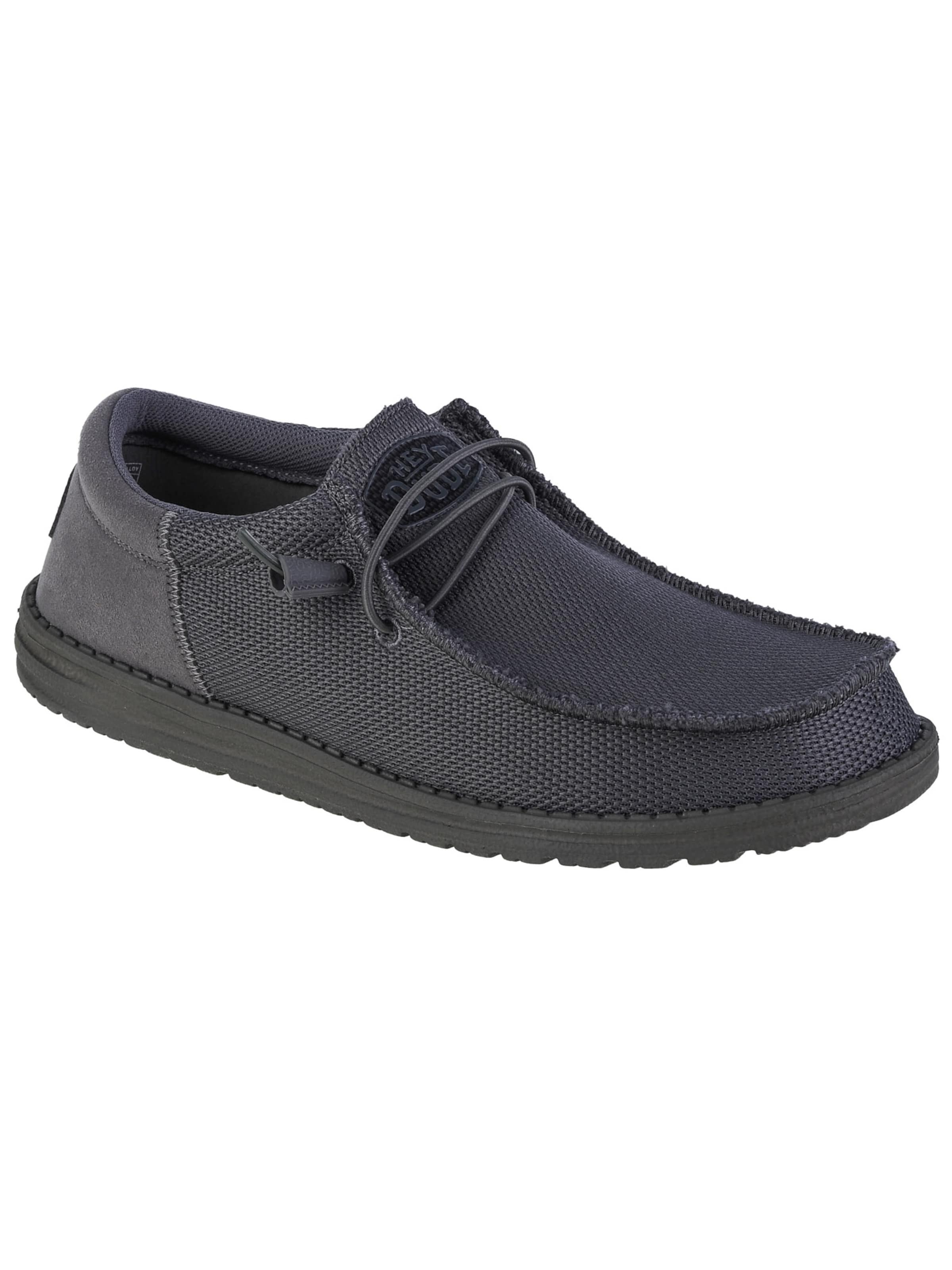 HEY DUDE Moccasin 'Hey Dude Wally Funk Mono' in Grey: front