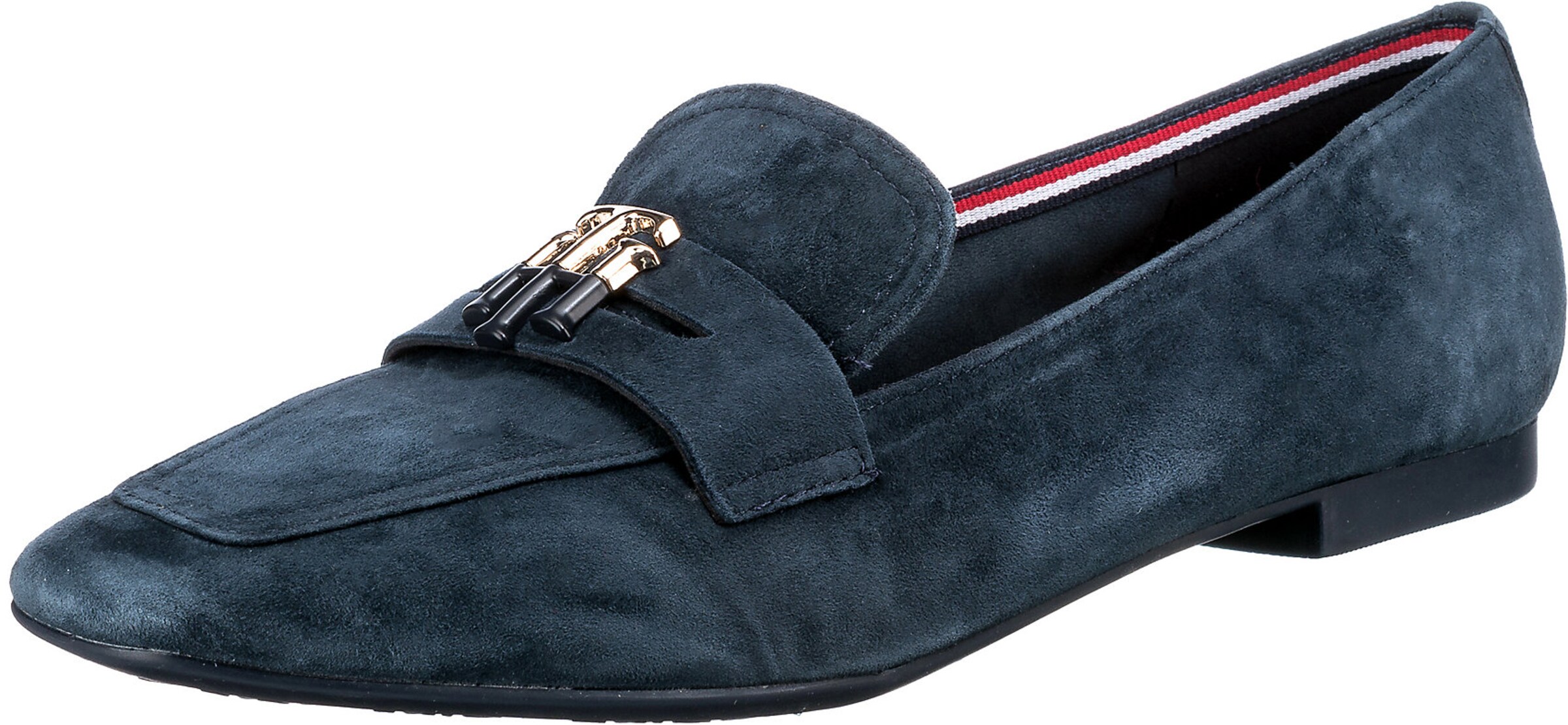 Frauen Halbschuhe TOMMY HILFIGER Slipper in Blau - OZ55598 Frauen Halbschuhe TOMMY HILFIGER Slipper in Blau - OZ55598