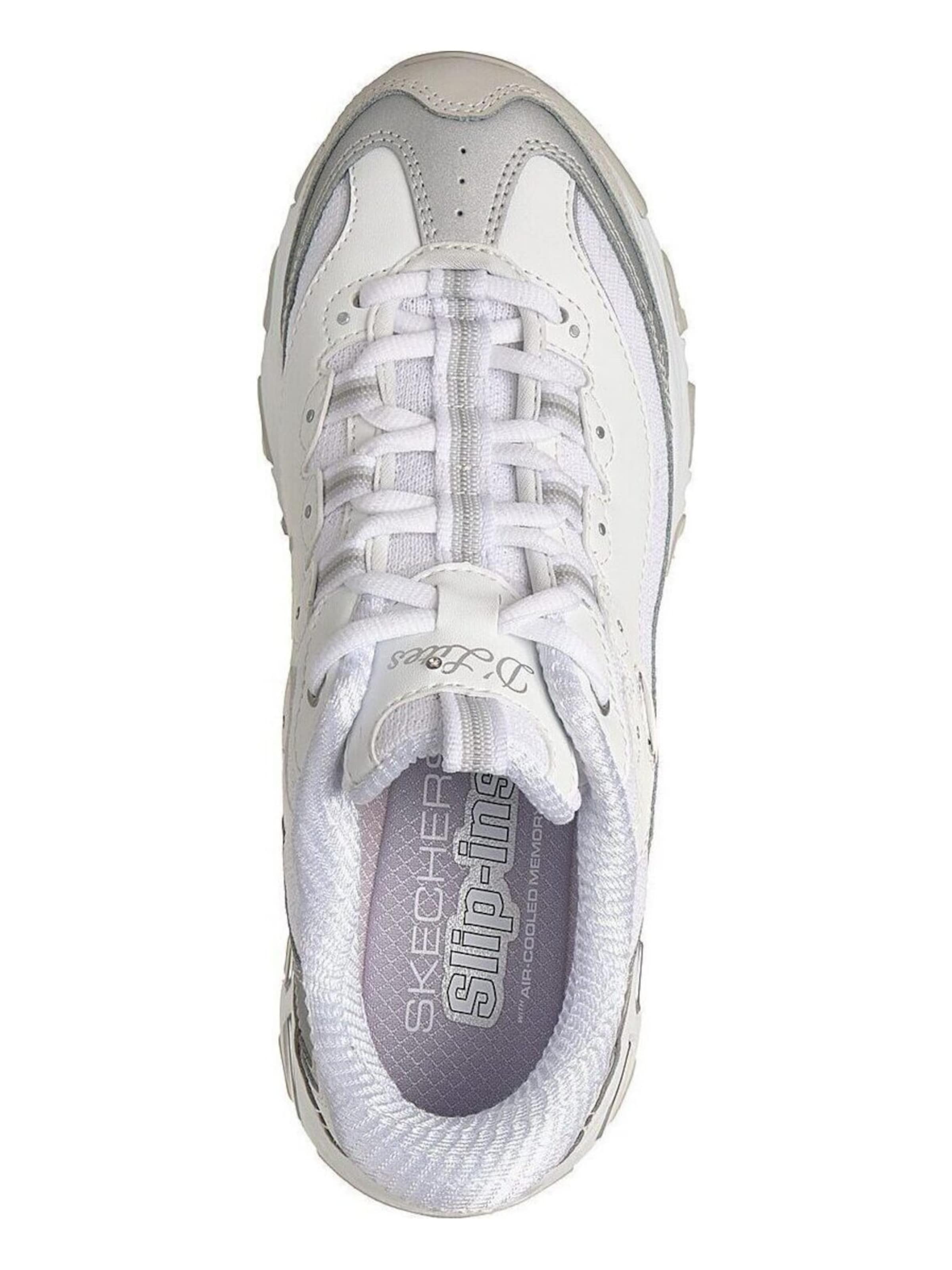 SKECHERS Sneakers laag 'Skechers D Lites-smooth Nostalgia' in Wit