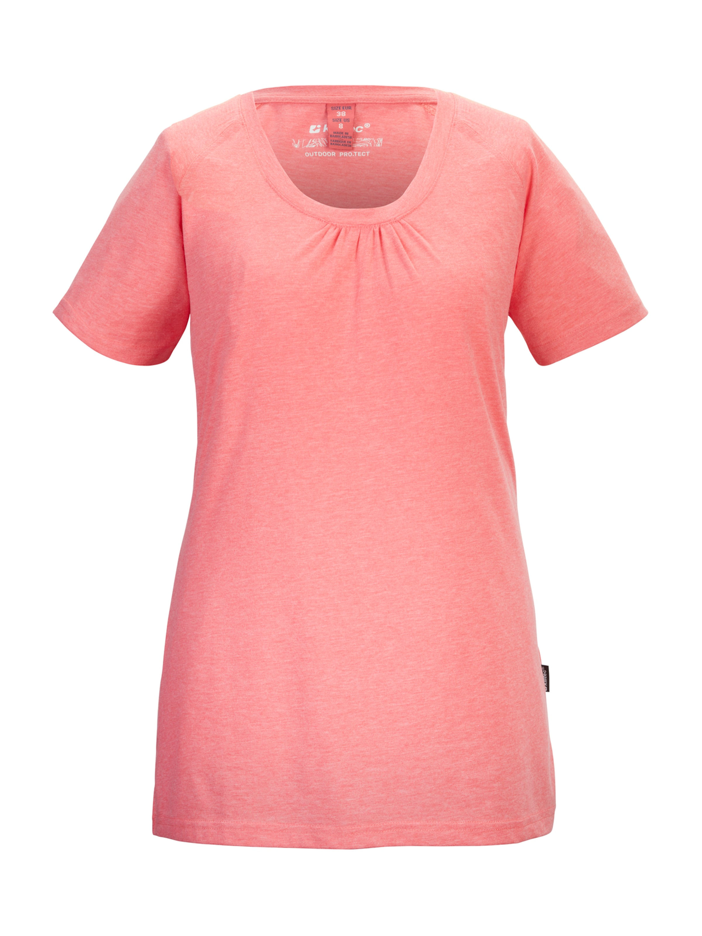 KILLTEC Sportshirt 'KOS 249' in Orange: Vorderseite