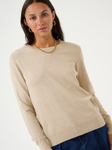 Kaffe Pullover 'KA Lizza' in Beige