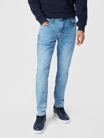 Coupe slim Jean 'Stanley' Pepe Jeans en bleu : devant