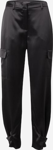 GUESS - Tapered Pantalón cargo 'MARZIA' en negro: frente