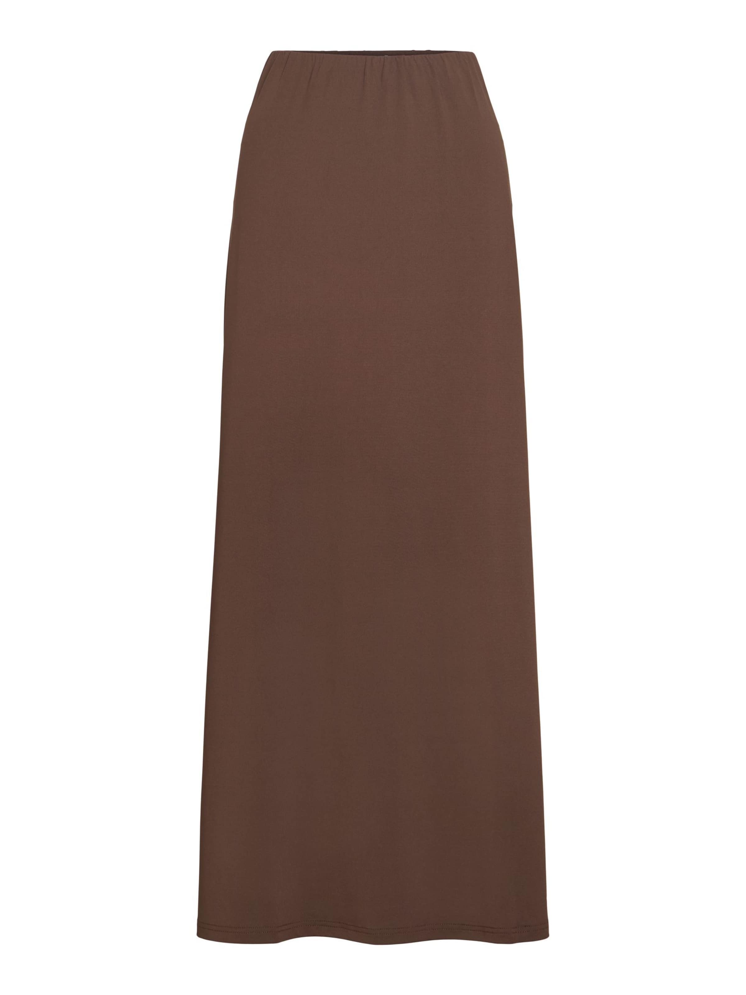 VILA Skirt 'VILeoa' in Brown: front