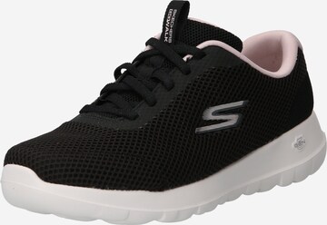 SKECHERS Athletic Shoes 'Bungee' in Black: front