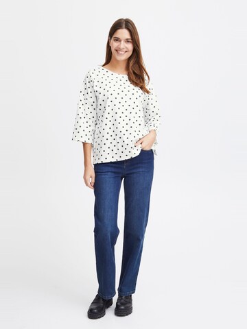 Maglietta ' FRSIVA TEE 3 ' di Fransa in blu