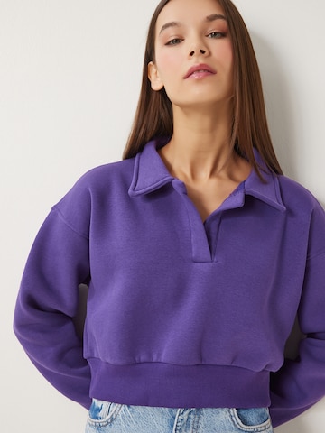 Happiness İstanbul Μπλούζα φούτερ σε λιλά