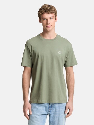 TOM TAILOR DENIM Shirt in Green: front