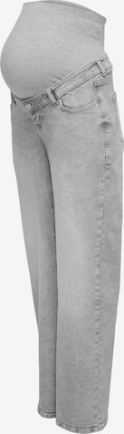 Only Maternity - regular Vaquero 'OLMJuicy' en gris: frente