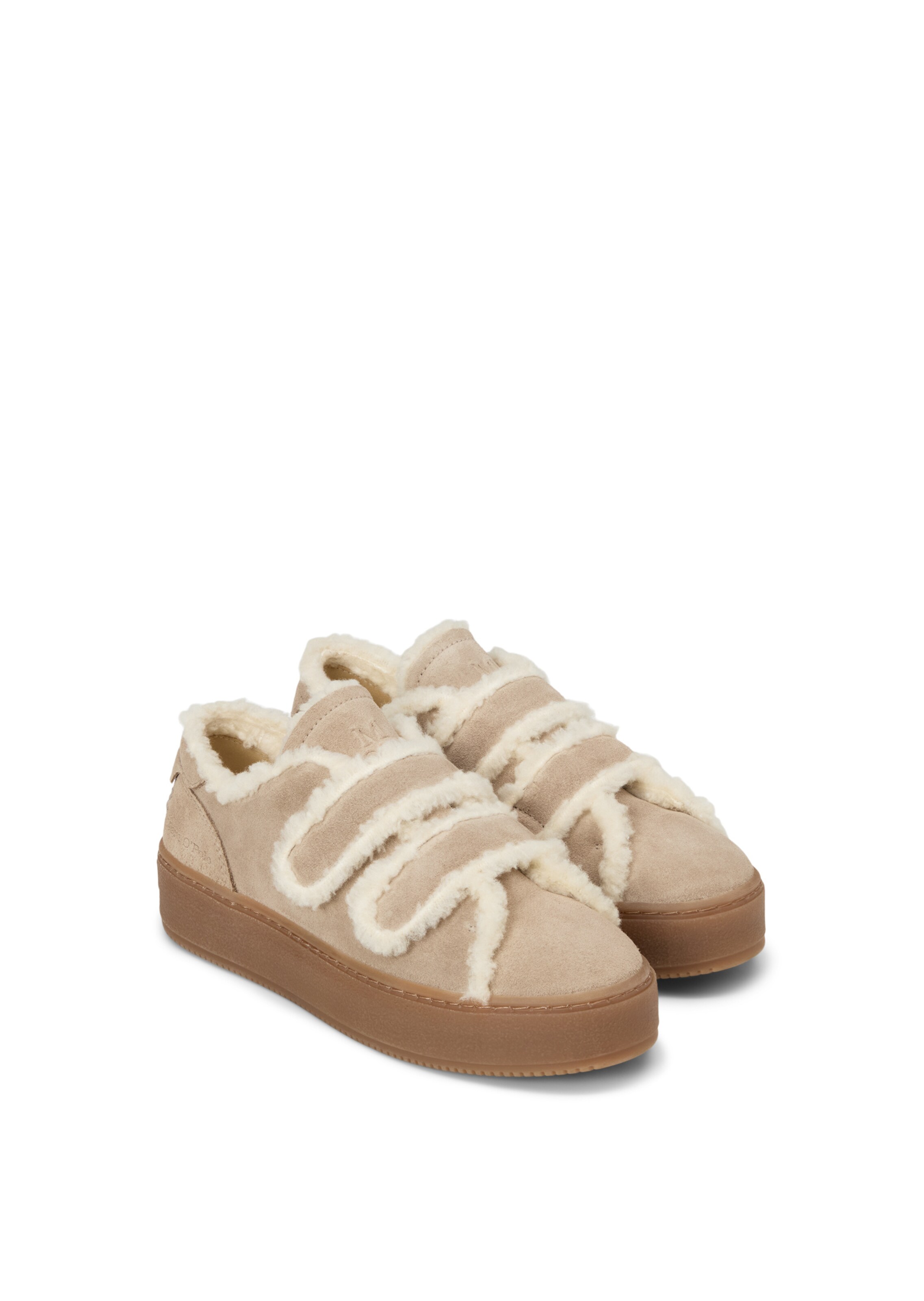 Marc O'Polo Sneakers laag 'Edith' in Beige: voorkant