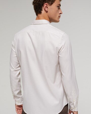 WE Fashion - Slim Fit Camisa clássica em branco