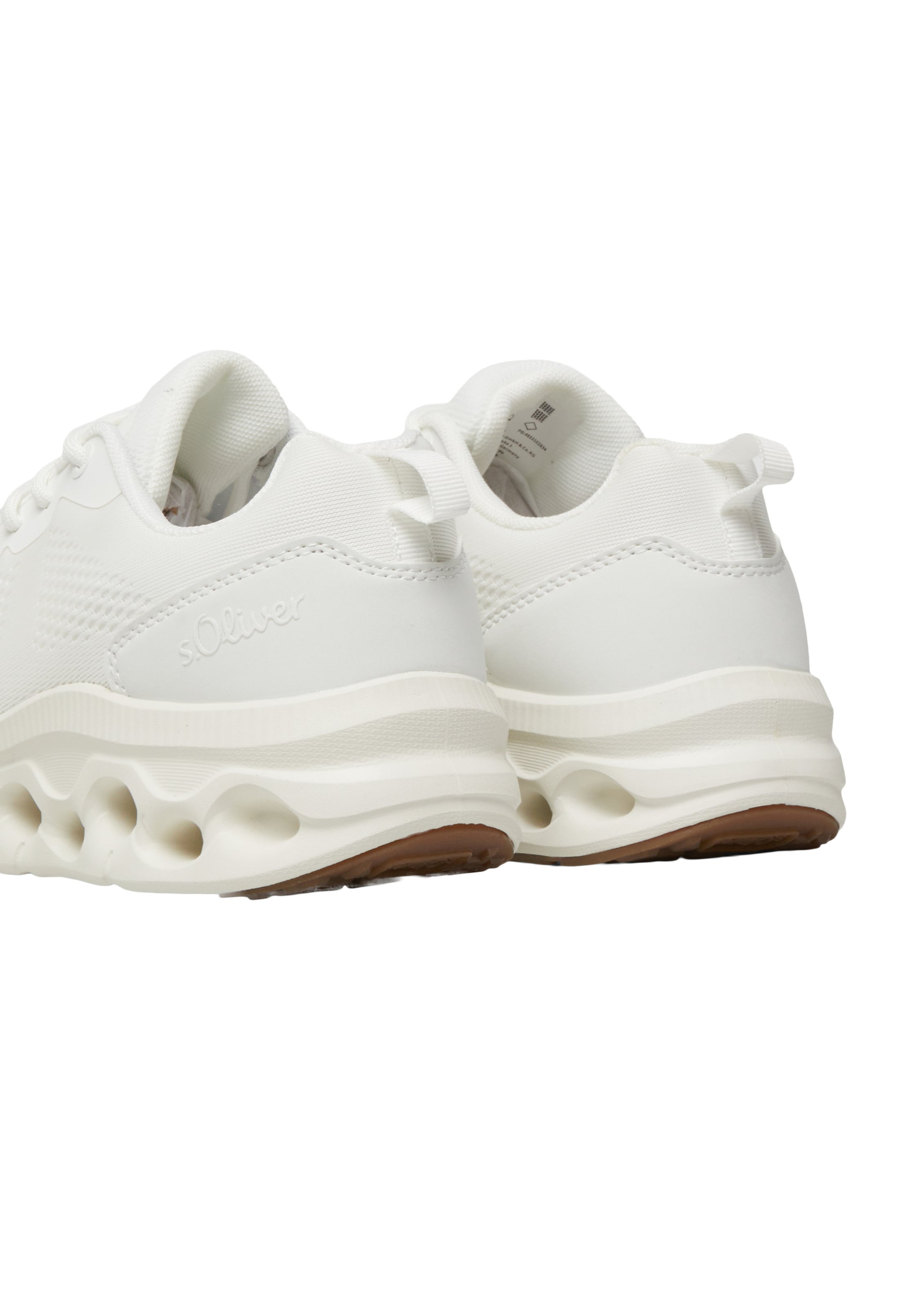 s.Oliver Platform trainers in White