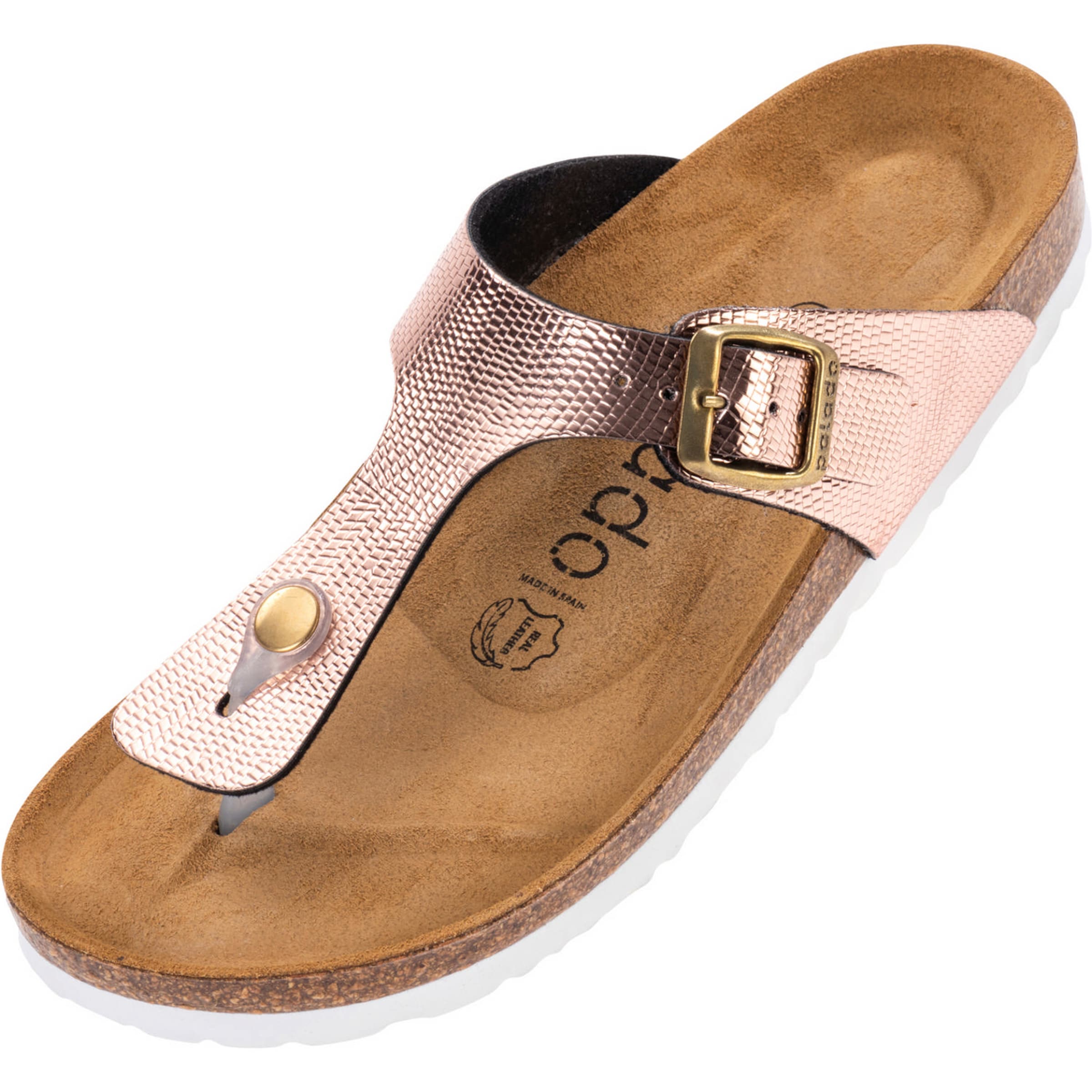 Palado T-bar sandals 'Kos' in Pink: front