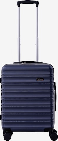 Vallsero Koffer 'VALLSERO LG5 Trolley' in Blau: Vorderseite