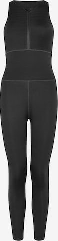 Born Living Yoga Jumpsuit 'Corpo' in Zwart: voorkant