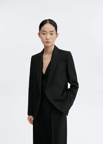 MANGO Blazer 'jordan' in Schwarz: predná strana