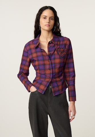 Fabienne Chapot Blouse in Purple: front