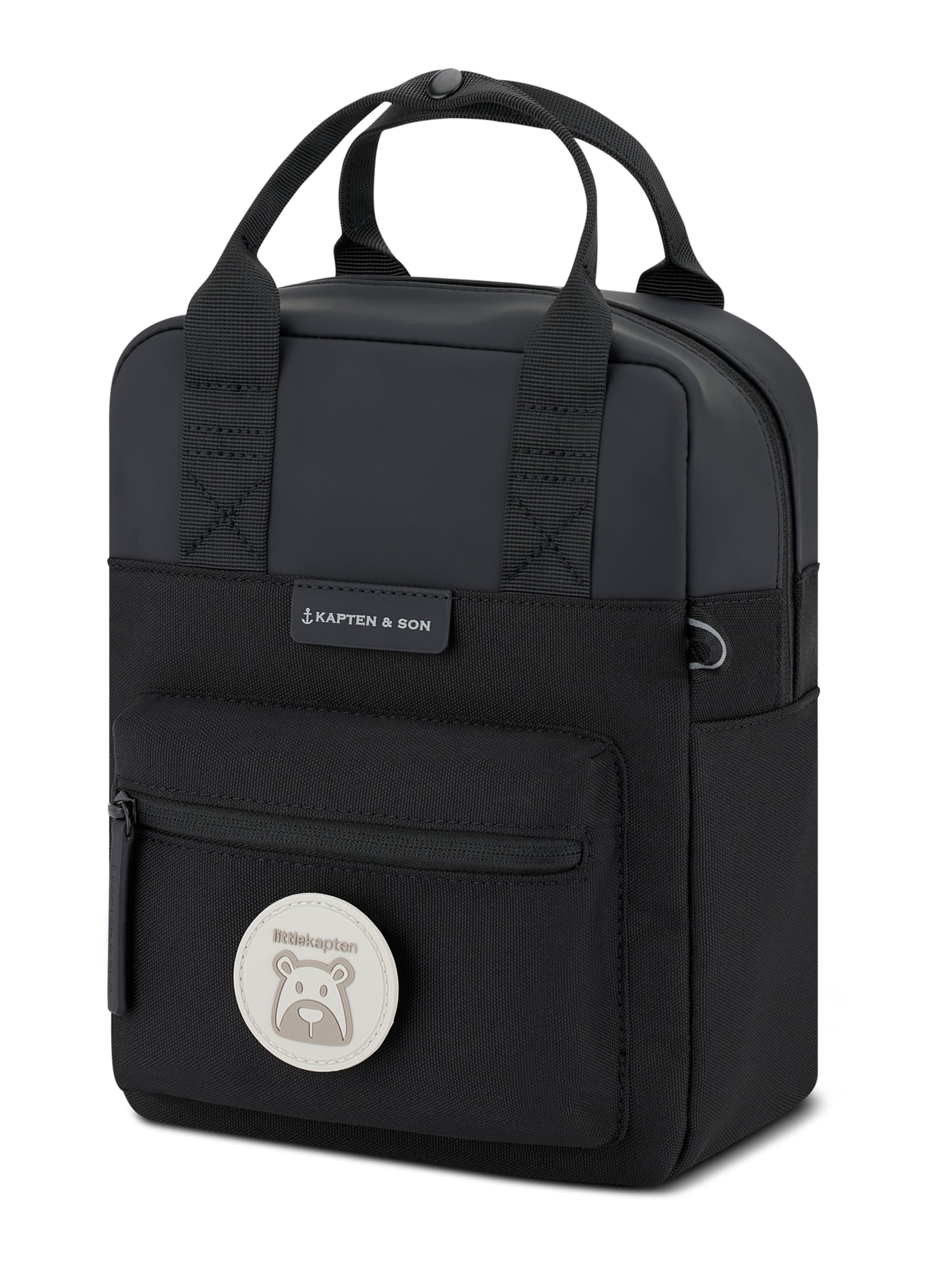 Kapten &amp; Son Rygsæk &#x27;BERGEN&#x27; i sort: forside