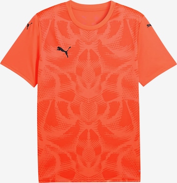 PUMA Funktionsshirt 'Team Ultimate' in Orange: Vorderseite